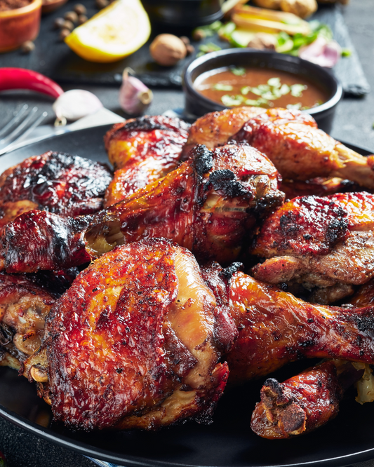 Jerked Chicken in the Oven.