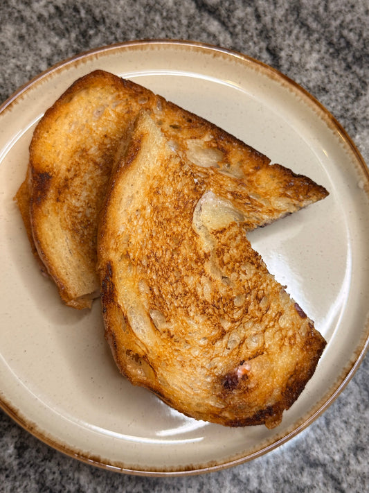 Blueberry Goat Cheese Grilled Cheese